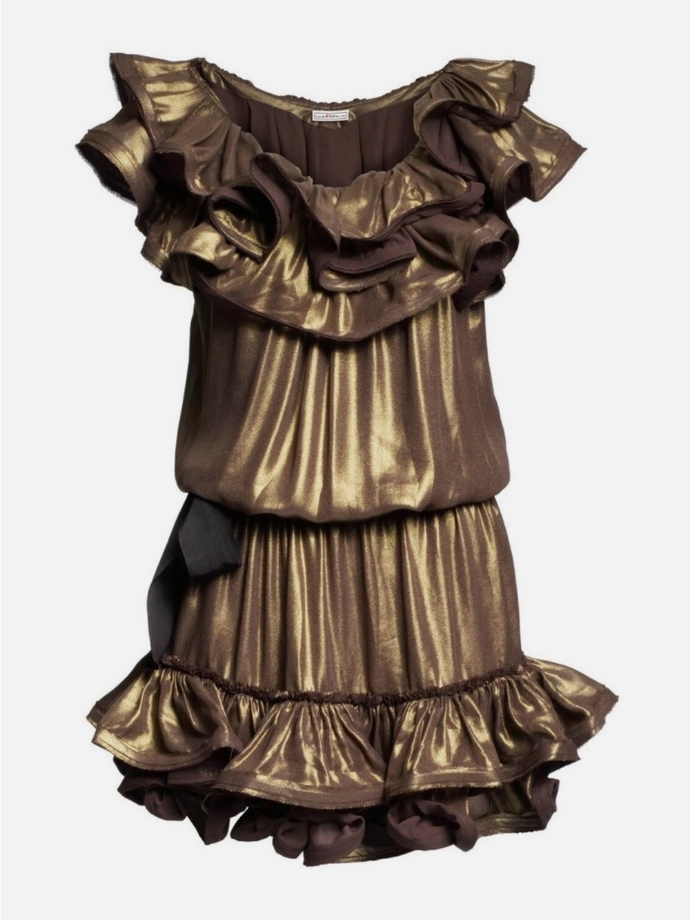 Lanvin x H&M Ruffled Dress Size 2 NWOT